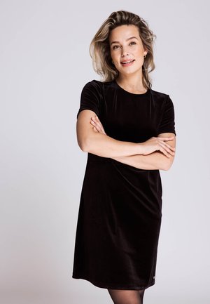 CITRA - Jerseykleid - black