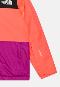The North Face KID FREEDOM INSULATED UNISEX - Lyžiarska bunda - radiant poppy