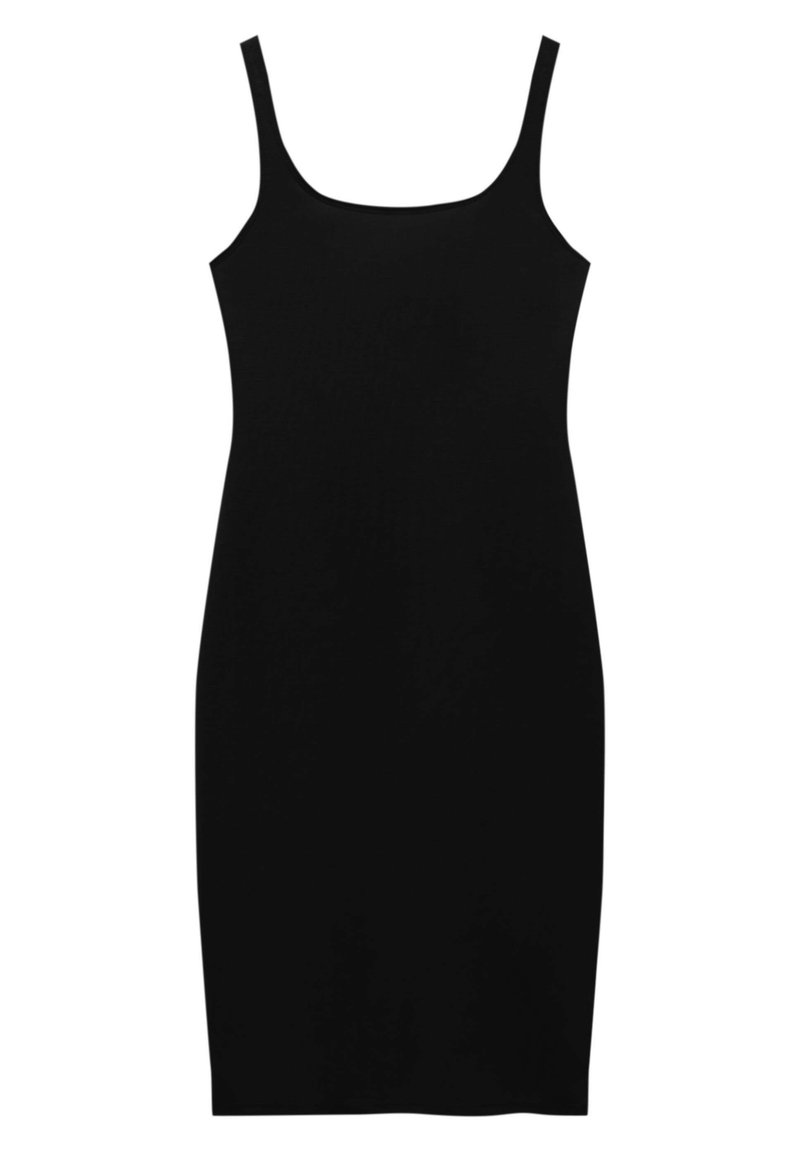 PULL&BEAR Shift dress - black - (Pre-owned) - Zalando.ie