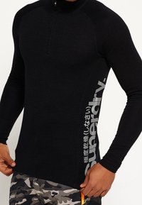 Superdry & Co Maglietta a manica lunga - black