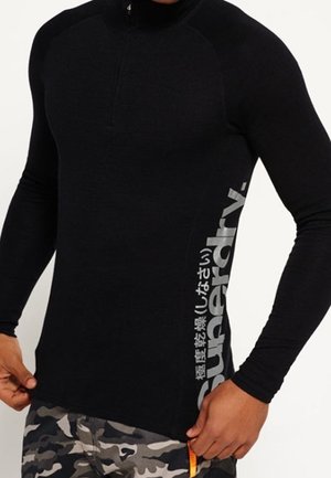 Camiseta de manga larga - black