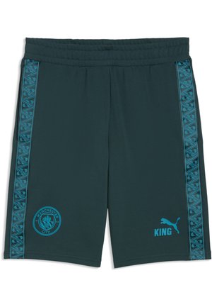 MANCHESTER CITY KING - Korte sportsbukser - green terrain/tropical blue