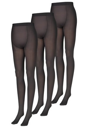 3-PACK - Collant - schwarz
