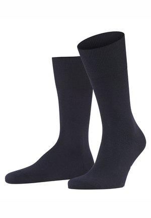 AIRPORT VIRGIN WOOL, COTTON - Calcetines - dark navy