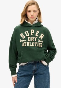 Superdry & Co ATHLETIC ESSENTIALS  - Sudadera - enamel green