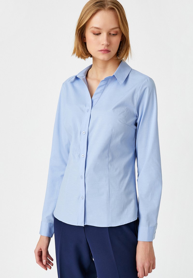Koton Overhemdblouse lichtblauw Koton Overhemdblouse lichtblauw
