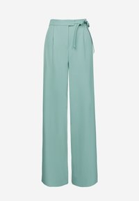 WIDE LEG - Pantaloni - turquoise