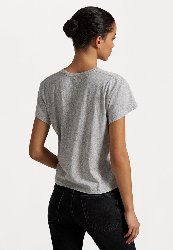 SHORT SLEEVE - Basic T-shirt - cobblestone heather4