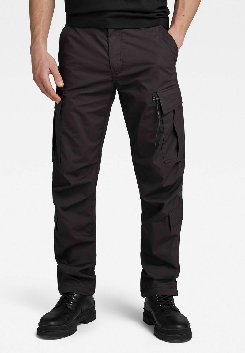G-STAR - P-3 REGULAR - Cargo trousers - dk black, Enlarge