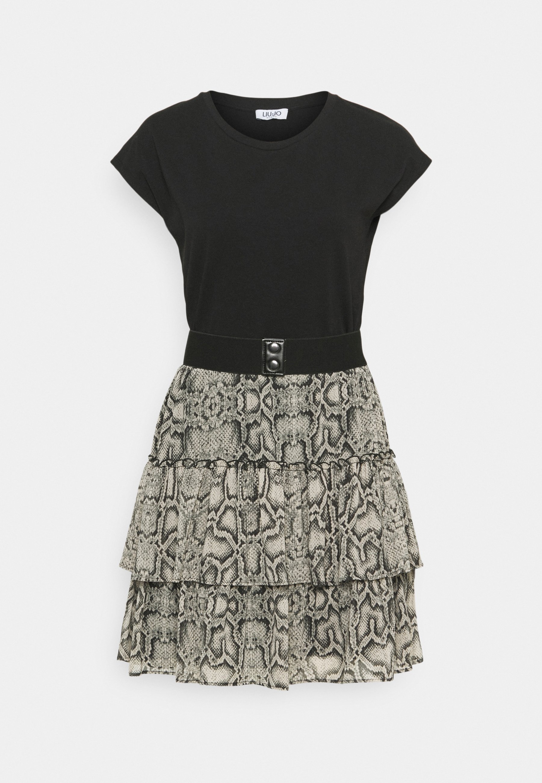 Liu Jo Jeans ABITO UNITA - Day dress - natural/black - Zalando.co.uk