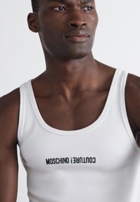MOSCHINO CANOTTA - Top - fantasia bianco