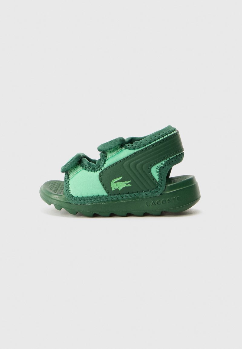 Lacoste SURUKIDS SUMMER PACK UNISEX - Papuci înot - green/white