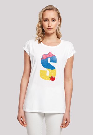 DISNEY ALPHABET S IS FOR SNOW WHITE  - Print T-shirt - white