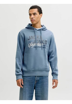 JJELOGO COL NOOS - Hoodie - blue mirage