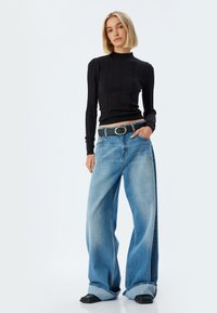 Koton HIGH NECK - Neule - black