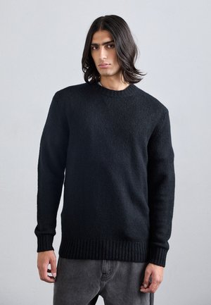 LEE - Stickad tröja - black