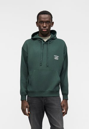 JORNIAGARA TYPO HOOD - Sweatshirt - sycamore