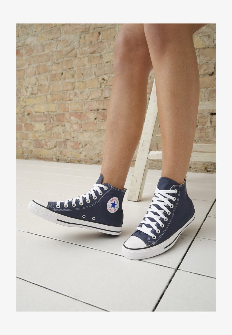 Ladies navy converse shoes Clearance