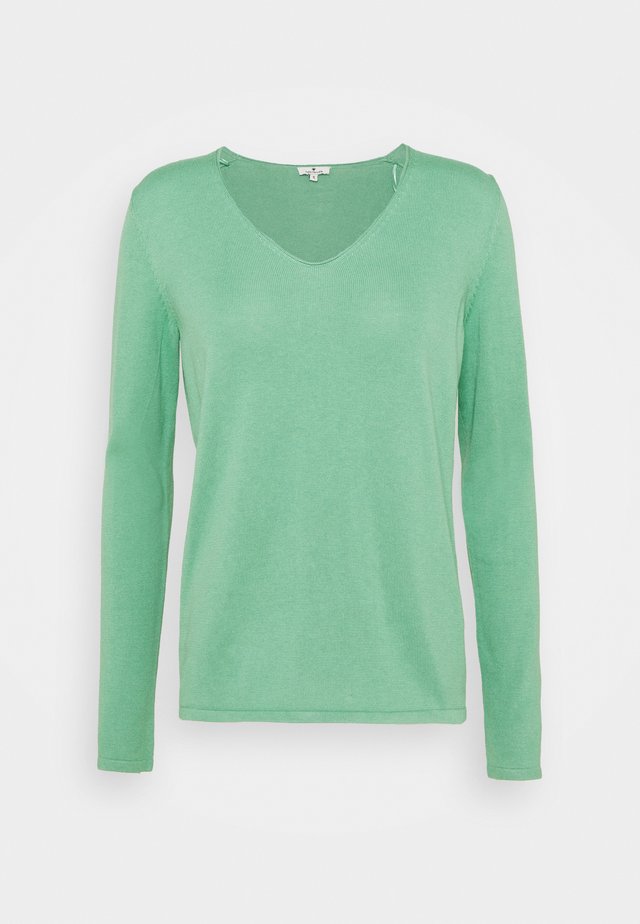 VNECK - Trui - soft leaf green