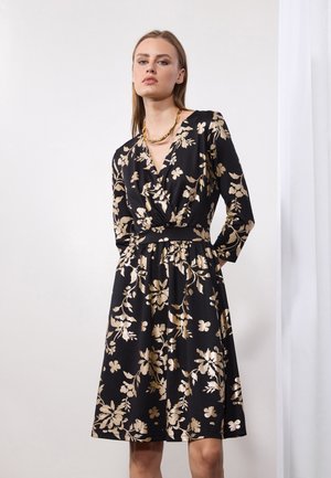 Cocktail dress / Party dress - black/gold