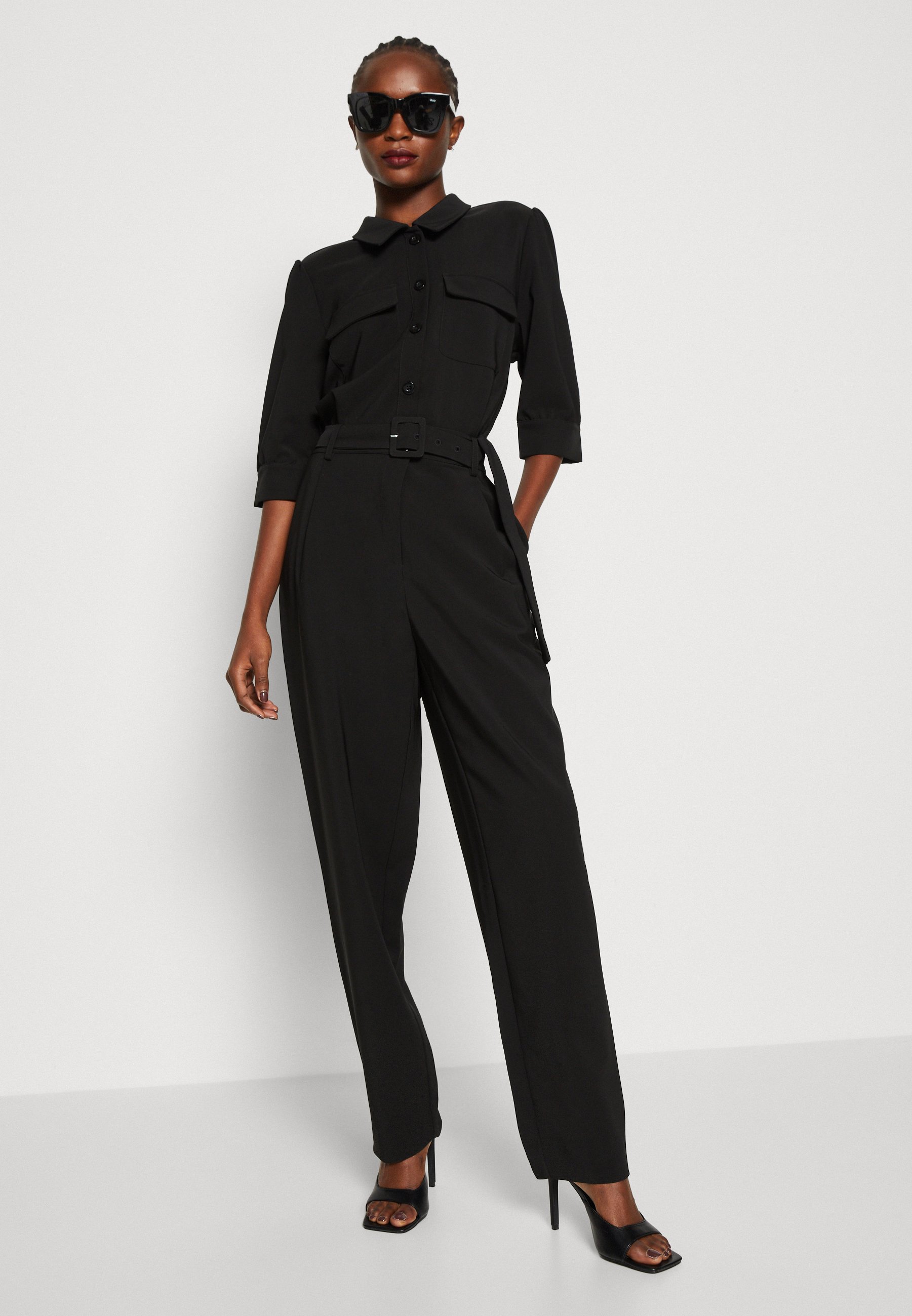 Gestuz JOELLE - Jumpsuit - black - Zalando