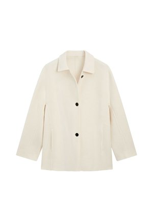 Massimo Dutti, Klassischer Mantel - white