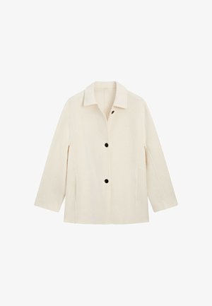 Massimo Dutti, Klassischer Mantel - white