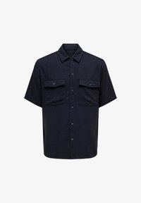 Unausgewählt, dunkelblau