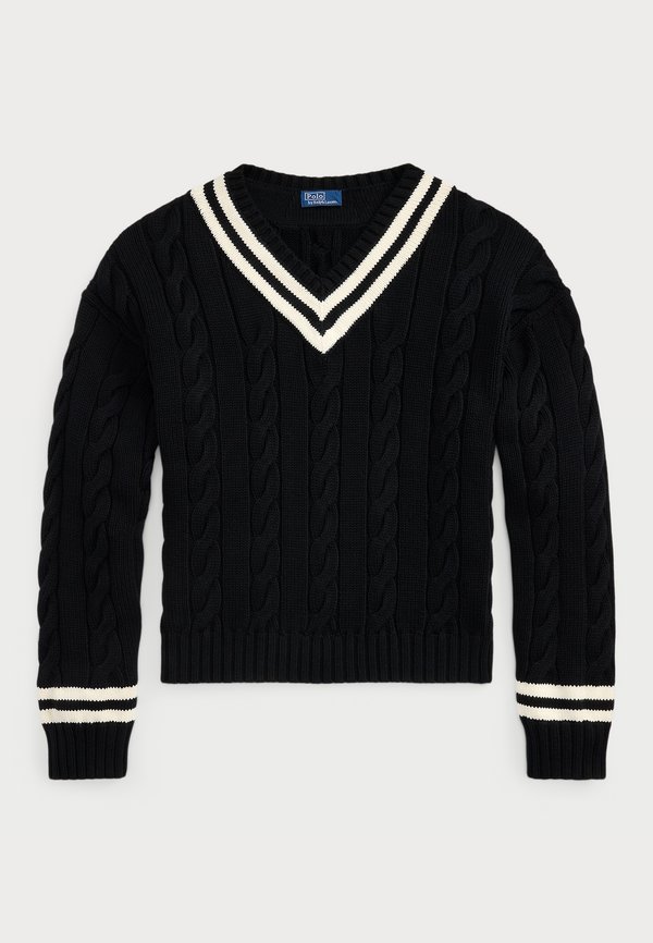 ARAN KNIT COTTON CRICKET JUMPER - Jumper3