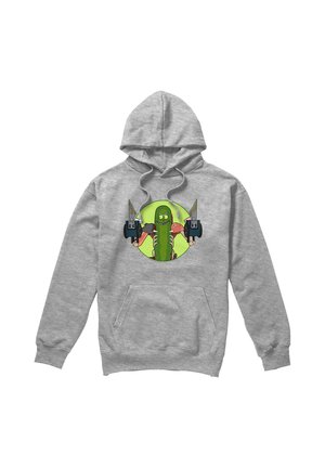 Cotton Soul, RICK AND MORTY I LOVE MYSELF - Kapuzenpullover - mottled light grey