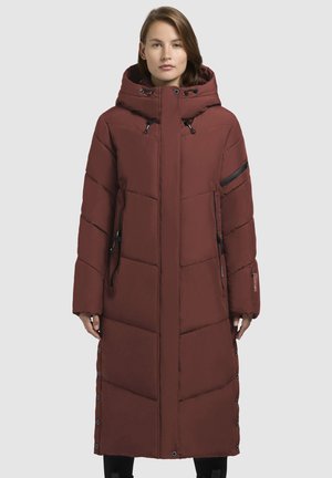 SONJE - Abrigo de invierno - dunkelrot