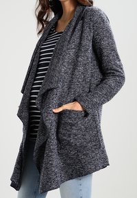 MAMALICIOUS Short coat - dark blue