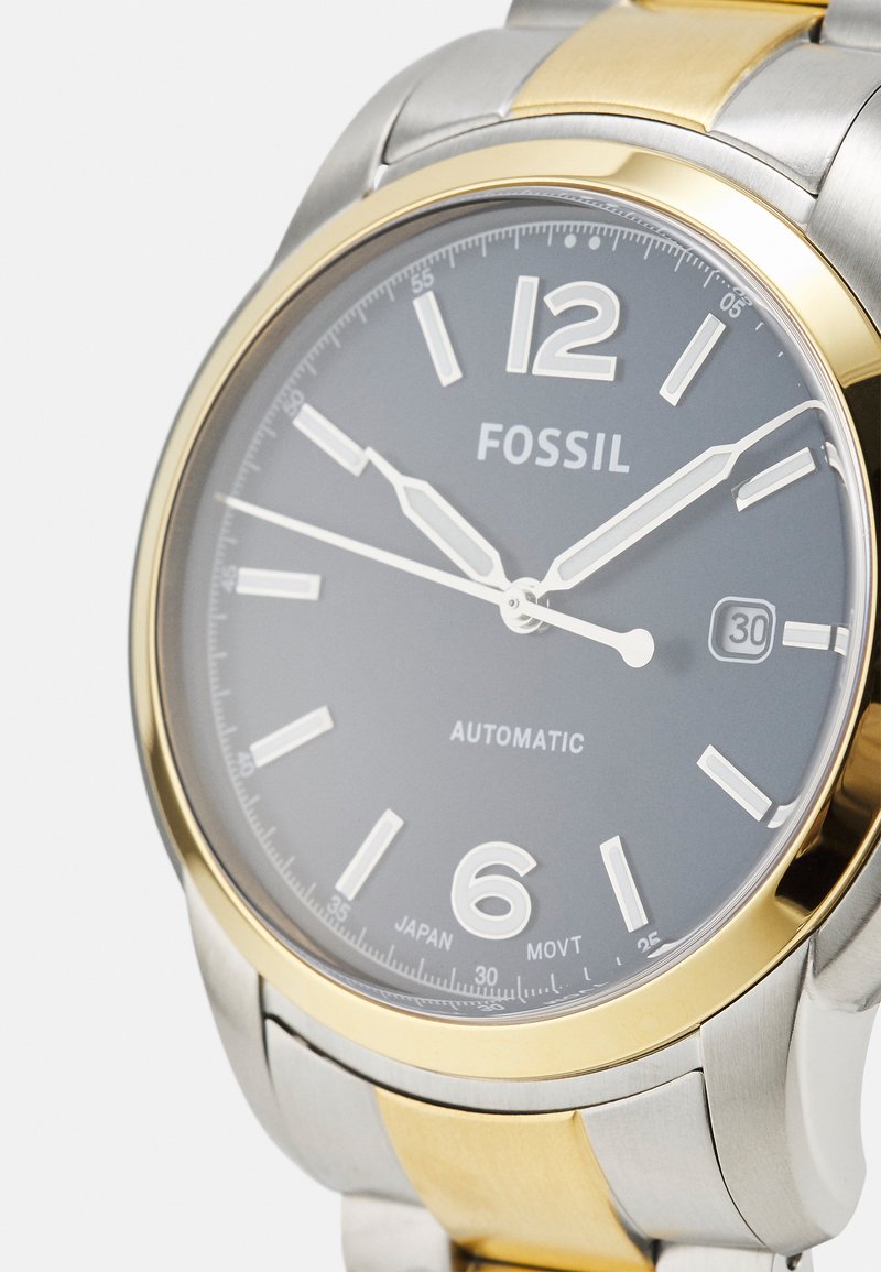 FOSSIL Orologio Heritage Uomo Automatico - Cassa 43mm, Cinturino In Pelle Marrone, Quadrante Blu, Impermeabile 50m - 4