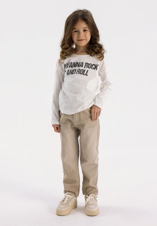 MOM - Jeans Straight Leg - tan