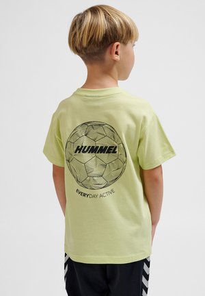 T-shirt imprimé - shadow lime