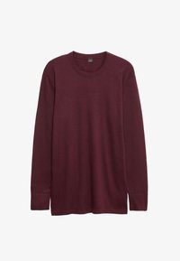 Unselected, burgundy