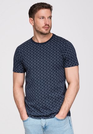 Ombre, T-shirt imprimé - navy blue