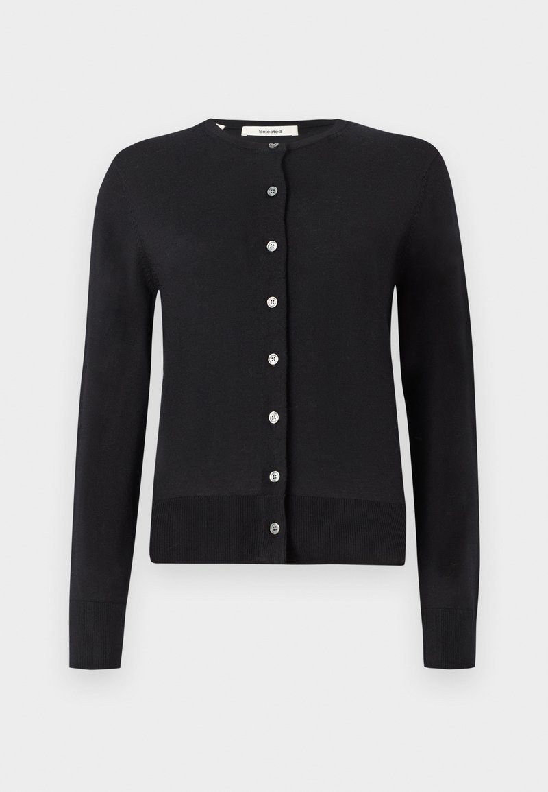 Selected Femme THEA NOOS Strickjacke black/schwarz Zalando