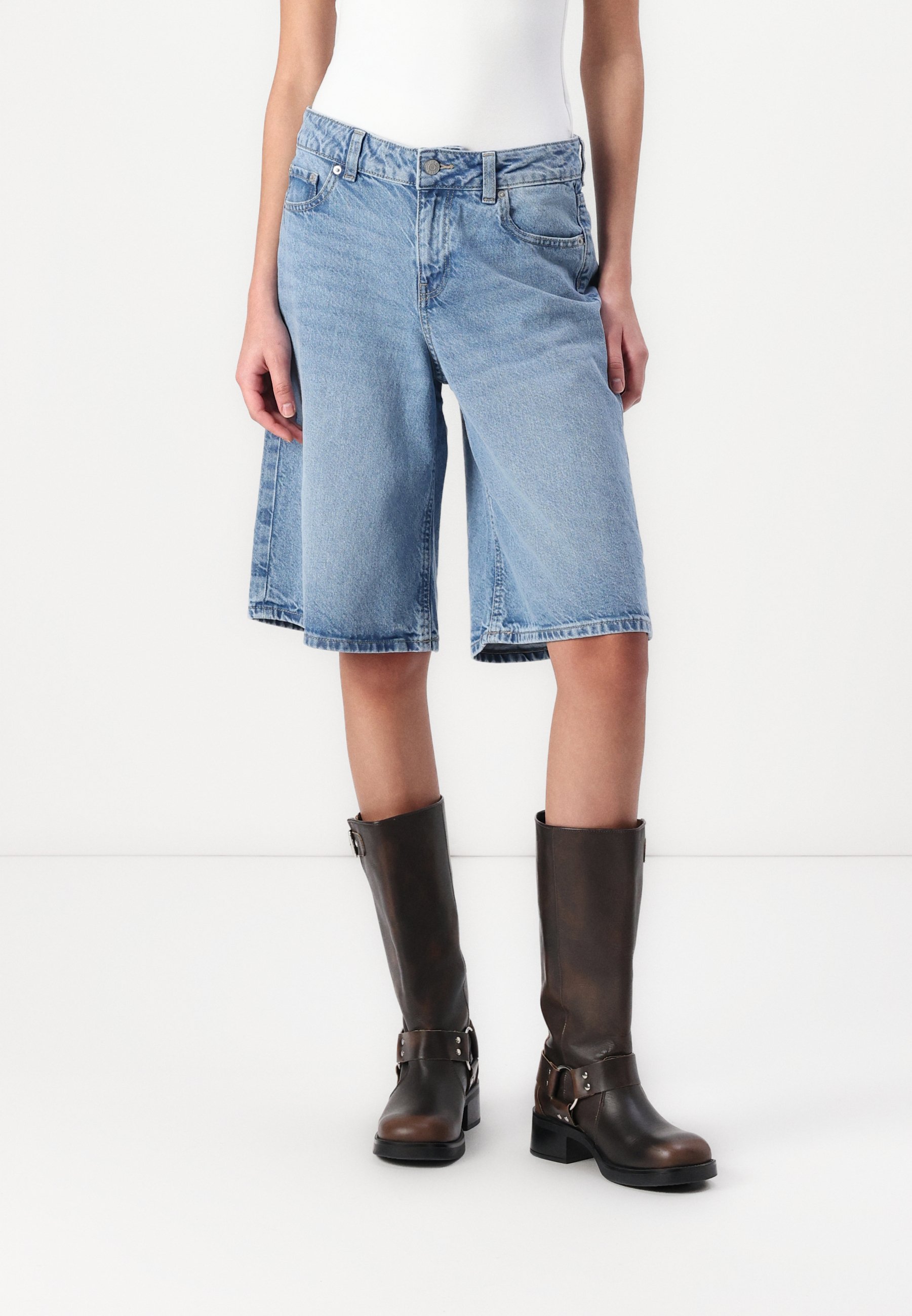 JXLAURA LONG DENIM SHORTS - Denim shorts - Product Details