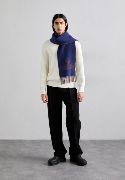 Vivienne Westwood SCARF UNISEX - Šalle - navy blue