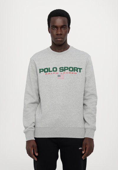 Polo Ralph Lauren POLO SPORT SWEATSHIRT UNISEX - Mikina - andover heather/forest green