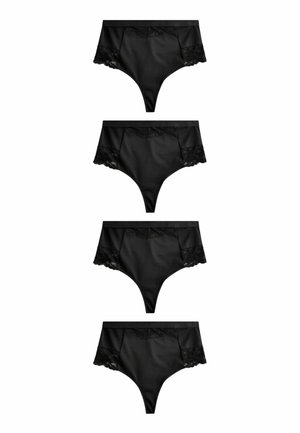TUMMY CONTROL SHAPING 4 PACK - Bikinibukser - black