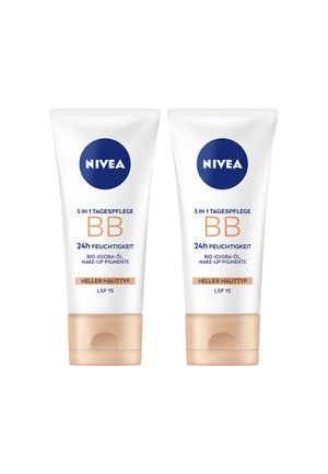 2X TAGESPFLEGE 5IN1 BB HAUTTYP HELL LSF 15 24H FEUCHTIGKEIT 50 ML - Sun protection
