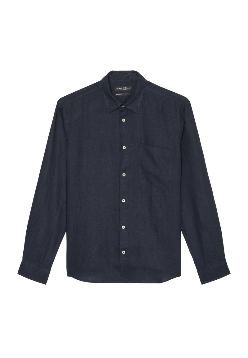 Marc O'Polo KENT COLLAR, LONG SLEEVES, ONE RECTANGULAR CHEST POCKET ...