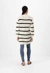 Noisy May NMMAYSA NECK DRESS - Φόρεμα-πουλόβερ - eggnog