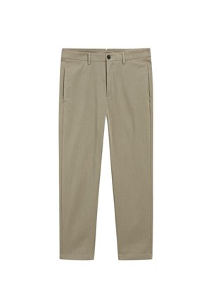 Massimo Dutti CIGARETTE FIT - Chino - mottled dark green