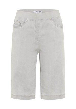 BRAX, STYLE PAMINA BERMUDA - Jeans Shorts - very light grey slightly used