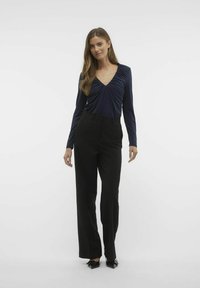 Vero Moda Maglietta a manica lunga - navy blazer
