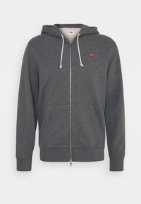 Levi's® Sudadera con cremallera - mottled dark grey
