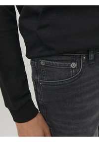 Jack & Jones Junior JJIGLENN JJORIGINAL - Džíny Slim Fit - black denim